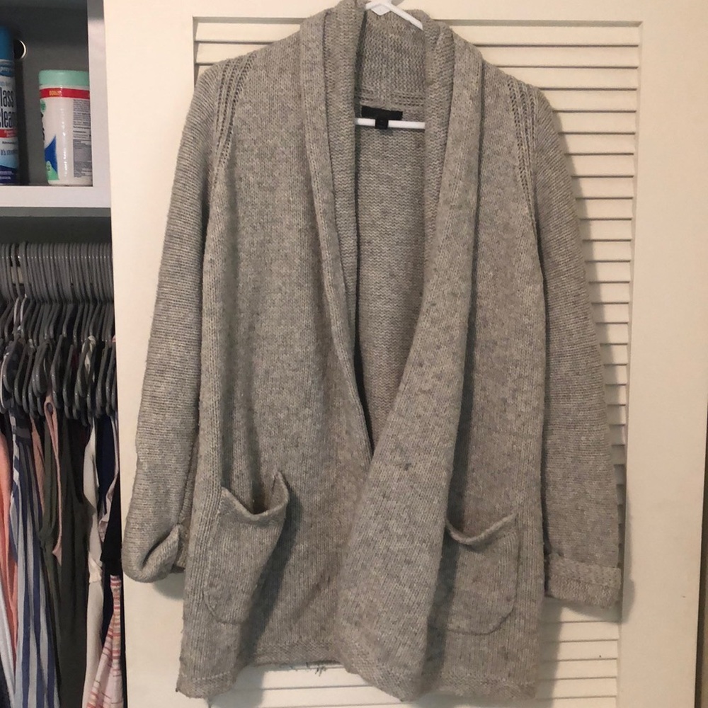 Jcrew oversized cardigan